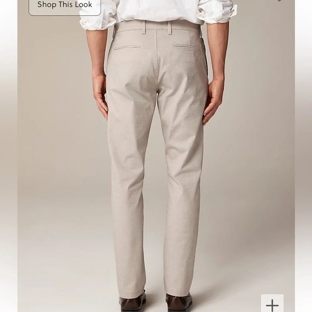 J crew khaki oxford 770™ Straight-fit tech oxford pant 30 x 32